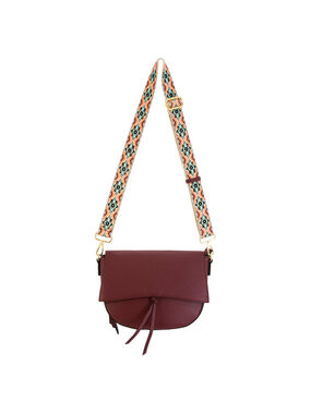 The Zoey Cameleon Burgundy Crossbody Bag One Size-concealed carry bag